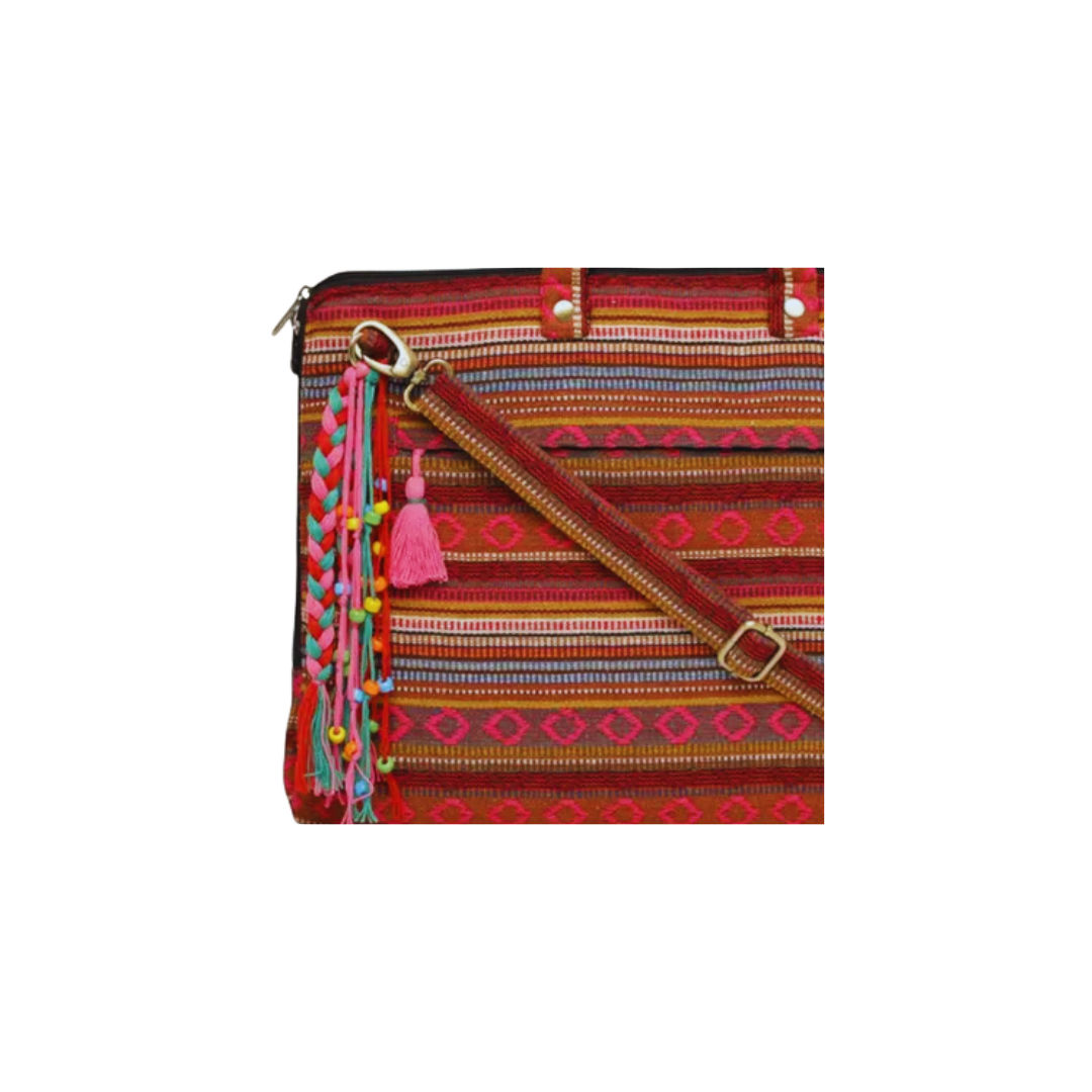 Multicolor Women Laptop Sling Bag for Stylish Functionality 066